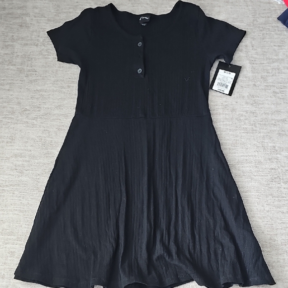 art class Other - art class Black Short-Sleeve Knit A-Line Dress